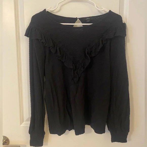 Black JCrew Top! 🖤 - Picture 2 of 3